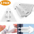 MITERL Baby Sliding Window Locks, Sliding Door Locks for Baby Proofing, Baby Pet Dogs Cats Safety Sliding Closet Lock Latch,Childproof Locks for Sliding Cabinet Closets Windows Doors,White (6 Pack)