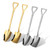 4PCS Coffee Spoons Serving Spoons Tea Spoons Ice Cream Spoon Stainless Steel Shovel Spoon Spade Spoon Mini Shovel Spoons Tiny Spoon for Dessert Fruit Yogurt