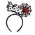 1 Pack Halloween Headband Halloween Boo Spider Bat Skull Headwear Glitter Hair Accessories for Women Girls Kids Hair Hoop for Halloween Party Supplies Costume Cosplay Decoration, One Size Fits Most