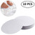 IOSKY Non-Slip Safety Shower Treads Anti Skid Tape,10 Pieces Round Transparent Strip,Waterproof Bathtub Counter Shower Tape
