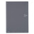 KOKUYO D Shaped Soft Ring Notebook, 6mm ruled w/dot-lines, 36 Lines, 80 Sheets, B5, Gray, Japan Import (SU-SV308BT-DM)