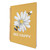 GOLSOO Bee and Flower Hardcover Spiral Notebook 6x8 Inches, Bee Happy Spiral Journal Notebook Diary for Study Notes Writing, 160 Pages