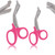OdontoMed2011 PINK UTILITY UNIVERSAL SCISSORS 5.5" & 7.25" MULTI-PURPOSE 2 SHEARS QUALITY INSTRUMENTS ODM
