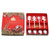 Set Of 4 Stainless Steel Tableware Coffee Spoons Christmas Themed Stainless Steel Material Coffee Spoons Dessert Spoons Stainless Steel Dessert Spoons