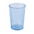 Plastic Products, Tumbler, 12 Oz., Plastic, Blue