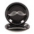 Fun Express - Mustache Party Dessert Plates - Party Supplies - Print Tableware - Print Plates & Bowls - 8 Pieces