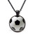 HandcraftDecorations Soccer Necklace Soccer Ball Necklace Sports Necklace Sports Jewelry Soccer Jewelry Team Gift Ideas Soccer Player Gift.F157 (E3)