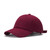 Quanhaigou Low Profile Baseball Cap for Men Women - Cotton Dad Hat-Classic Adjustable Unconstructed Plain Hat (Burgundy)