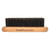 GranNaturals Palm Size Wide Boar Bristle Teasing Brush & Smoothing Brush for Slick Back Hair, Edge Control, Backcombing to Create Sleek Hairstyle - Wooden Wide Portable Handle