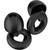 Ear Plugs for Sleeping, Noise Cancelling Silicone Earplugs Sound Reduction, Reusable Noise Reduction Earplugs for Sleep, Snoring, Work, Concerts, Studying-8 Ear Tips in XS, S, M, L (Black)