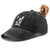 Waldeal French Bulldog Hats for Women, Embroidered Adjustable Ponytail Baseball Cap, Black