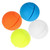 BRIGHTFUFU 4pcs Tennis Racket Shock Absorber Tennis Accessory Tennis Racket Vibration Dampener Vibration Dampener Tennis Racket Damper Tennis Dampener for Racket Round Shock Absorbers Plastic