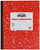 School Smart Skip-A-Line Ruled Composition Book, Grade 3, Red, 48 Pages - 085297