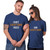 aihihe Wedding Matching Valentine's Day T-Shirt Couples T-Shirts for Boyfriend & Girlfriend Letter Print Tees Navy
