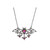 Locrccl Bat Necklace Gothic Punk Cool Chain Choker Animal Wing Pendant CZ Necklace for Women Girls Halloween Jewelry (A-Bat)