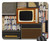 Mouse Pad - Old Tv Records VHS Tapes Retro Tv Vintage