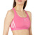 adidas Women's Powerreact Training Medium-Support 3-Stripes Bra, Pink Fusion/White, Small DD