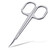Omind Cuticle Scissors Extra Fine Cuticle Trimmer for Manicure and Pedicure, Curve Blade Precise Pointed Tip Grooming Kit for Eyebrow, Eyelash and Dry Skin