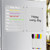 2Pcs Acrylic Calendar for Fridge, Magnetic Transparent Acrylic Planning Board Weekly Menu Board Meal Planner Clear Fridge Calendar Dry Erase for Fridge, Kitchen, Includes 6 Markers with 6 Colors