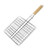 Happyyami Bbq Net Grilled Fish Clip Bbq Fish Cage Corn Grilling Basket Bbq Grill Basket Fish Barbecue Rack Bbq Accessories Outdoor Grill Grilled Fish Tool Netting Metal Stainless Steel