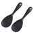 FUOYLOO 2pcs Silicone Rice Spoon Mixing Spoons Silicone Cooking Spoon Japanese Accessories Kitchen Rice Paddle Japanese Style Rice Spoon Asian Rice Spatulas Rice Supply Kitchen Accessory