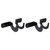 LIOOBO 2 Pairs bat Hanger Baseball bat Rack Baseball bat Wall Mount Baseball bat Display Hanger Softball bat Display mounts Softball Bat Display Stand Acrylic Frame Wall-Mounted