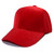 Novelty Velvet Hip Hop Snapback Dad Hat Women Unisex Adjustable Velcro Closure Baseball Cap Men (Red)