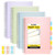 SUNEE Dotted Spiral Notebook - 4 Pack A5 Bullet Journals 5.9 x 8.3 Inches 5 x 5mm Dot Grid Paper 80 Sheets/160 Pages - Journals for Study and Notes (pink, blue, green, purple)
