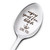 Friendship Spoon Gifts for Women Friends, Enjoy Your Tea, Sister Gifts from Sister, Birthday Thanksgiving Christmas Gifts for Tea Lover Besties Best Friends Bff, Engraved Stainless Steel Tea Spoon