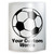 CUSTOM Soccer Ball - ADD YOUR WORDS & PICK COLOR & SIZE - Vinyl Decal Sticker B