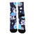 Supdreamc Men's Woman's Cushioned Crew Socks Quick Dry Moisture Control Athletic Running Socks, Cotton Compression Socks for Outdoor Yoga Basketball, Psychedelic Mushroom Trippy Magic Space Art Socks