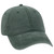 OTTO 6 Panel Low Profile Garment Washed Pigment Dyed Baseball Cap - Dk. Green