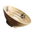 FUOYLOO 1pc Ramen Bowl Threaded Bowl Food Containers Soup Bowls Small Bowls Large Bowl Containers for Food Japanese Ramen Pho Soup Bowl Ramen Cooker Hand-pulled Noodle Melamine Big Bowl