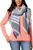 Steve Madden Women's Sparkle Striped Travel Wrap & Scarf, Navy