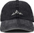 Dad Hat Unisex Cotton Low Profile Distressed Vintage Baseball Cap (Mountain - Black (Washed))