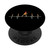 Shuttlecock Heartbeat Badminton Player PopSockets Swappable PopGrip