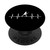 Shuttlecock Heartbeat Badminton Player PopSockets Swappable PopGrip