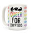 LookHUMAN Queer for Cryptids White 15 Ounce Ceramic Coffee Mug