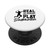 Real Women Play Badminton Badminton Player Shuttlecock Sport PopSockets Swappable PopGrip