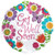 CTI 117808 GET WELL SOON GIRL, 17", Multicolored