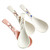 YARNOW 4Pcs plum spoon retro soup japanese rice spoon serving spoon food spoons soup spoons ramen spoon spoons silverware asian spoon ceramic tablespoons ceramics dumpling spoon bulk