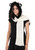 elope Panda Bear Knit Scarf with Hood
