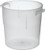Carlisle 060530 BPA-Free Bains Marie Round Storage Container, 6 Quart, Clear