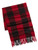 Alfani Men's Buffalo Plaid Scarf Red One Size
