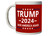 Rogue River Tactical Donald Trump 2024 Coffee Mug Save America Again Trump 2024 Novelty Cup President of The United States MAGA (Red)