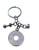 Best Coach Keychain with Small Barbell & Small Kettlebell