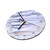 HOOTNEE Creative Clock Old Fashioned Wooden Wall Clock