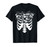 Fun Goth Pastel Goth Skeleton Bat Design Idea T-Shirt