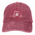 Yipaidel Women's Heartbeat Paw Print Baseball Cap, Adjustable Vintage Washed Hat for Women and Men Red