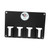 minkissy Electric Clipper Bracket Wall Mount Clothes Rack Wall Clothes Hanger Electric Scissors Hair Clipper Wall-Mounted Bracket Electric Hair Clipper Holder Barber Clipper Organizer Black